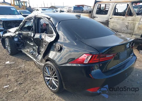 2014 Lexus Is 250 z USA, uszkodzony, nr VIN JTHBF1D26E5005642
